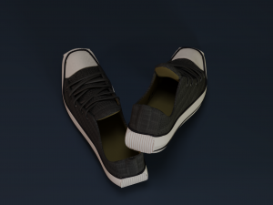 sneakers shoes Model 3D