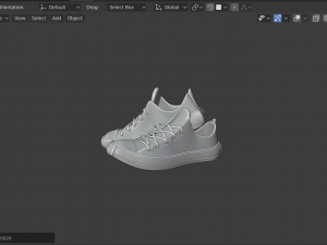 sneakers shoes Model 3D