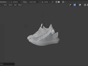 sneakers shoes 3D Model