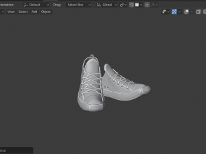 sneakers shoes Model 3D