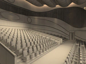 &oacute;pera Modelo 3D