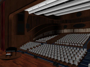&oacute;pera Modelo 3D