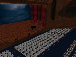 &oacute;pera Modelo 3D