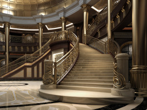 palace main entrance lobby Modelo 3D