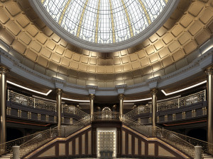 palace main entrance lobby Modelo 3D