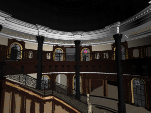 palace main entrance lobby Modelo 3D