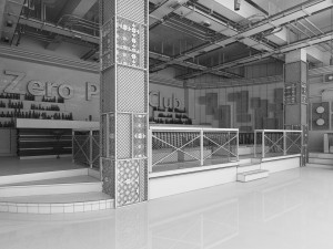 nightclub Modello 3D