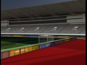 football field 3D Модель