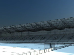 campo da calcio Modello 3D