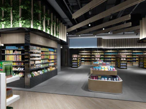 raccolta al supermercato Modello 3D