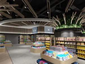 raccolta al supermercato Modello 3D