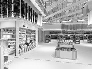 supermarket collection Modello 3D