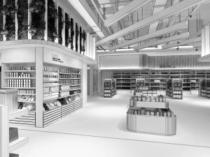 raccolta al supermercato Modello 3D