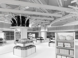 raccolta al supermercato Modello 3D