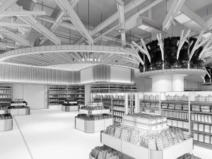 raccolta al supermercato Modello 3D