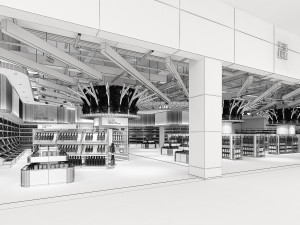 supermarket collection Modello 3D