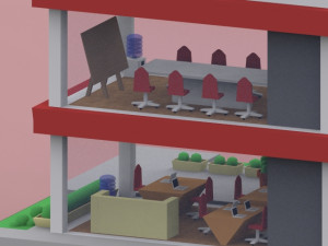 low-poly video game company Model 3D