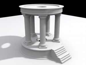 altar Modello 3D
