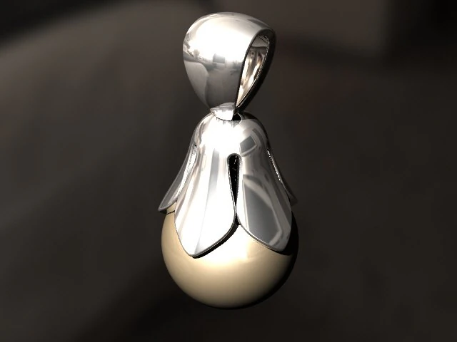 pingente Modelo 3D .c4d .max .obj .3ds .fbx .stl .blend 