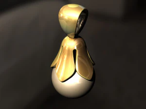pingente Modelo 3D