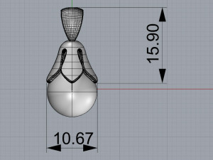 pendant 3D 模型