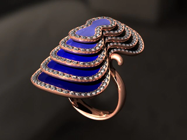 espiro anelar Modelo 3D .c4d .max .obj .3ds .fbx .stl .blend 