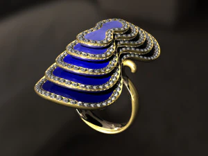 espiro anelar Modelo 3D