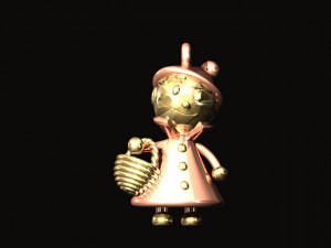 pendantlittleredrindinghood 3D Model