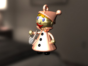 pendantlittleredrindinghood 3D Model