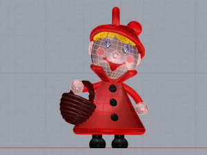 pendantlittleredrindinghood 3D Model