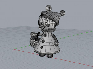 pendantlittleredrindinghood 3D Model