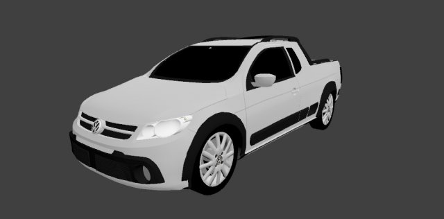 saveiro automotiva Model 3D .c4d .max .obj .3ds .fbx .stl .blend
