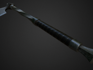 medieval axe Model 3D