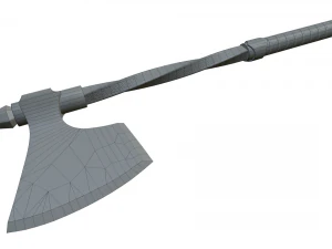 medieval axe 3D Model
