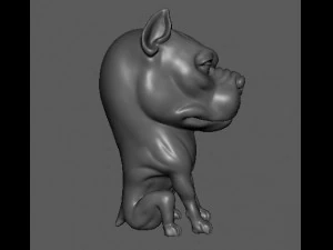 dog modelling 3D Model
