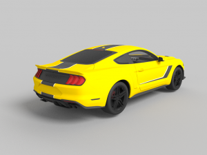 mastang2018 Modello 3D