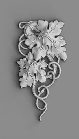 vine 3Dモデル .c4d .max .obj .3ds .fbx .stl .blend 