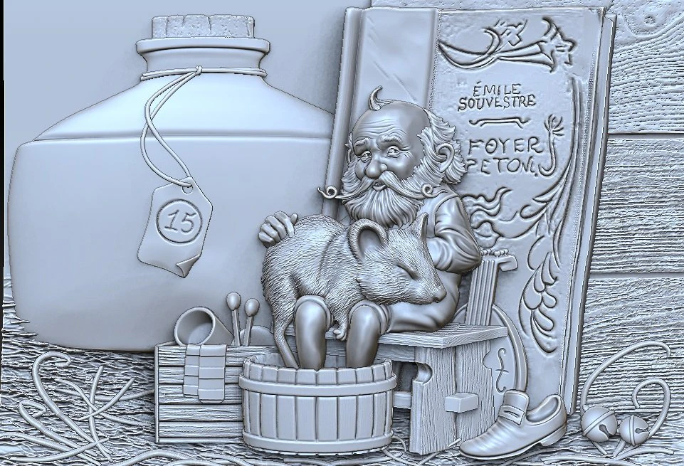 mouse 2 3D Model .c4d .max .obj .3ds .fbx .stl .blend 