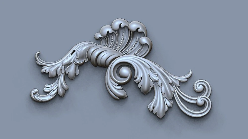 barocco 3D Model .c4d .max .obj .3ds .fbx .stl .blend 