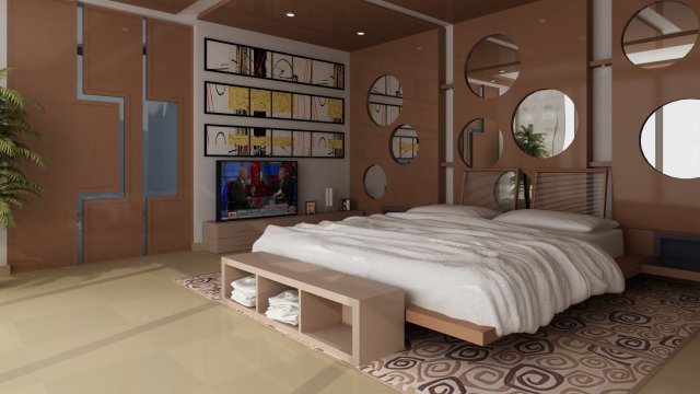 Minimal space 3D-Modell .c4d .max .obj .3ds .fbx .stl .blend 