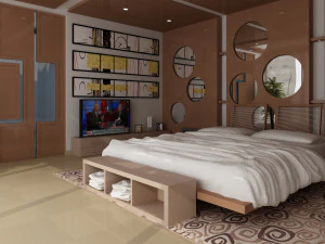 न्यूनतम स्थान 3D मॉडल