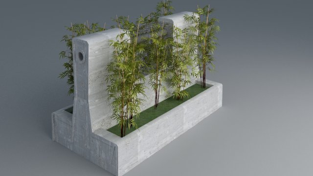 Contencion walls Modello 3D .c4d .max .obj .3ds .fbx .stl .blend