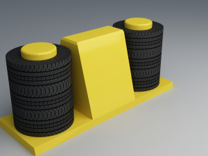 Contencion walls Modello 3D