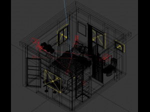 Tiny house 3D Model