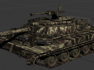 M551 tank 3Dモデル