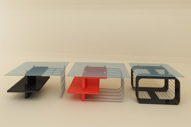 Personalized tables by khanas design Modello 3D .c4d .max .obj .3ds .fbx .stl .blend 