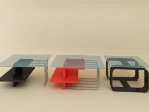 Gepersonaliseerde tafels van Khanas Design 3D Model