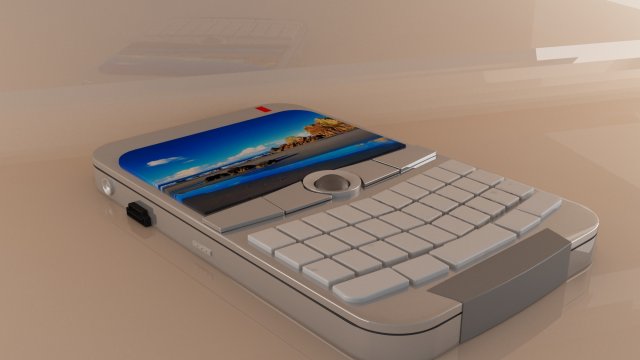 Blackberry Modelo 3D .c4d .max .obj .3ds .fbx .stl .blend 