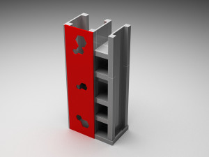 Multi-functional anaquel 3D 模型