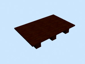 Wood palets 3Dモデル